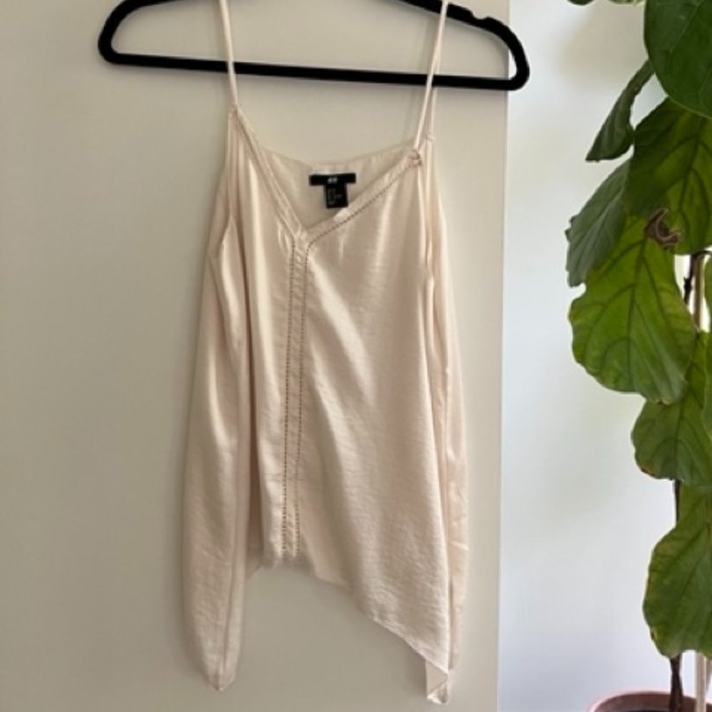 Cream Silk Cami